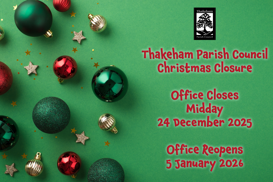 Christmas Closure Dates